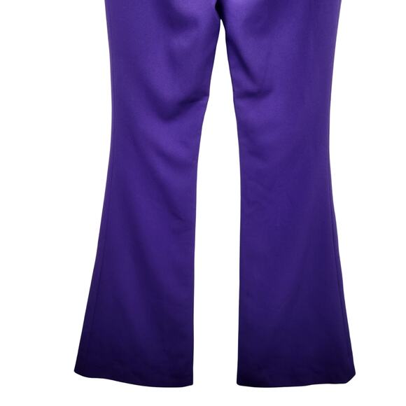 Retrofete Purple Pant Trouser Flare Size Small - Picture 6 of 7